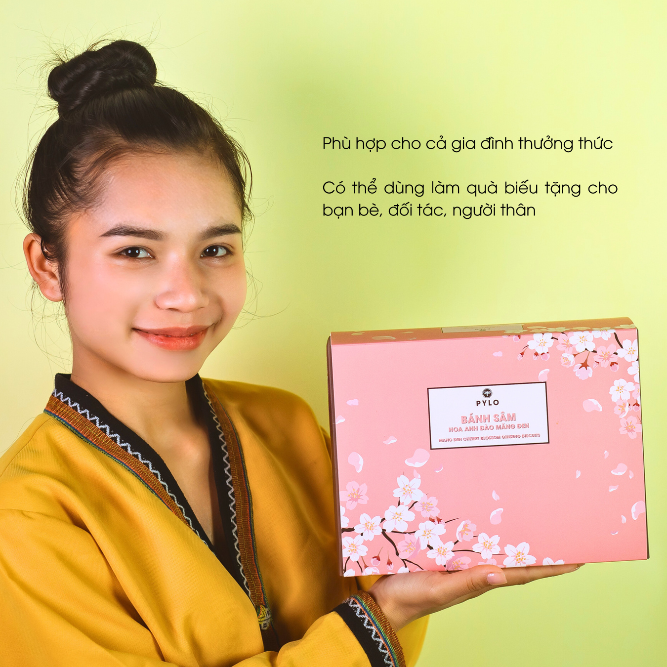 Bánh Sâm Hoa Anh Đào PyLo