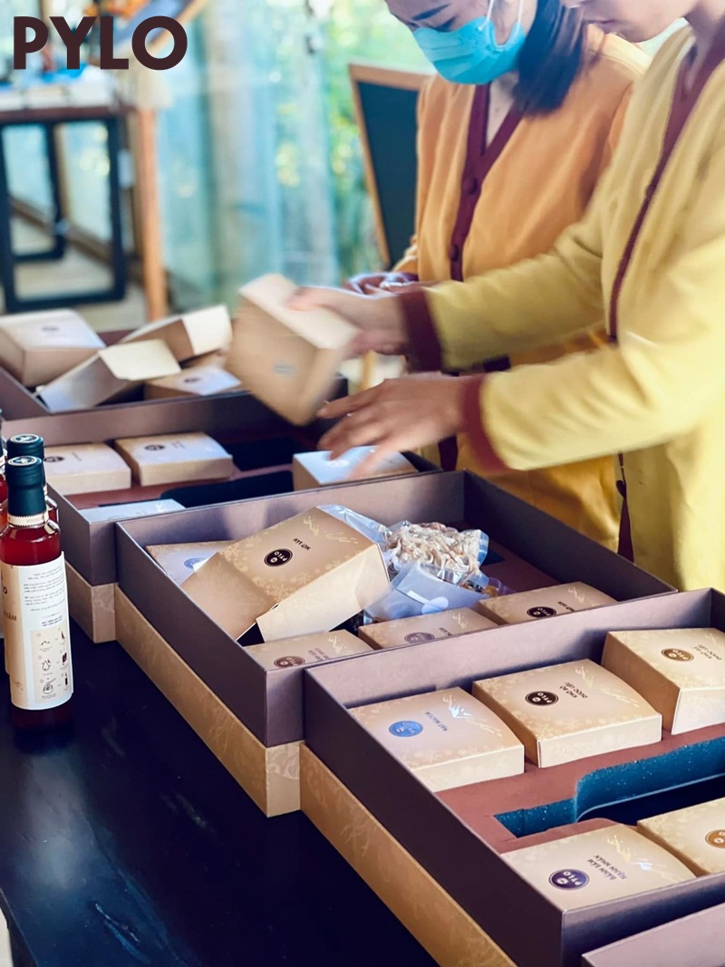 PyLoHerb Măng Đen Giao Quà Tết - Đơn hàng từ Công ty CP SX Bao bì TM Hùng Phát Hưng