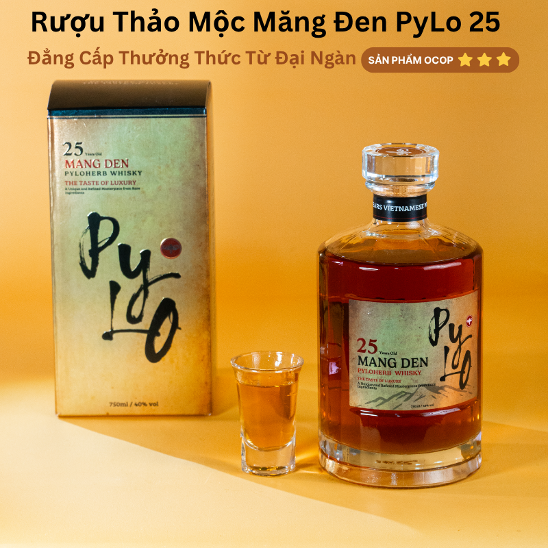 Rượu Thảo Mộc Măng Đen PyLo 25