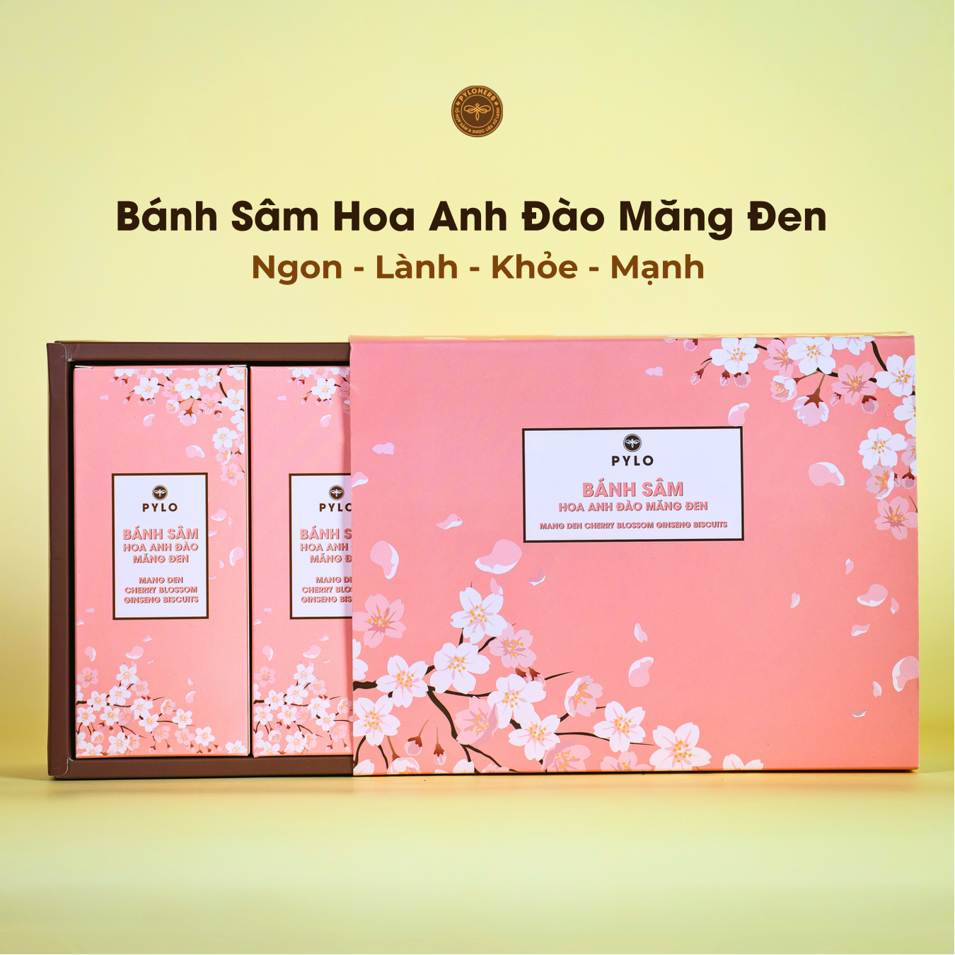 Bánh Sâm Hoa Anh Đào PyLo