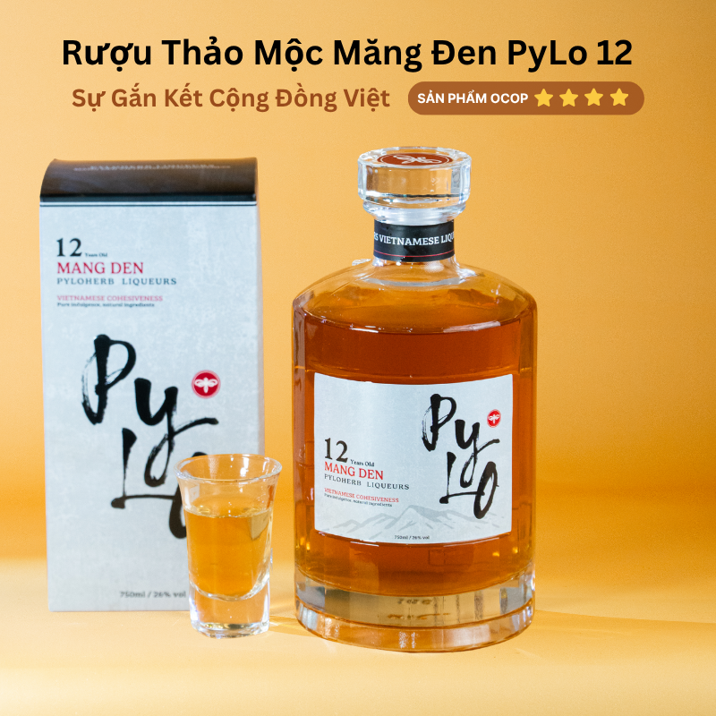 Rượu Thảo Mộc Măng Đen PyLo 12