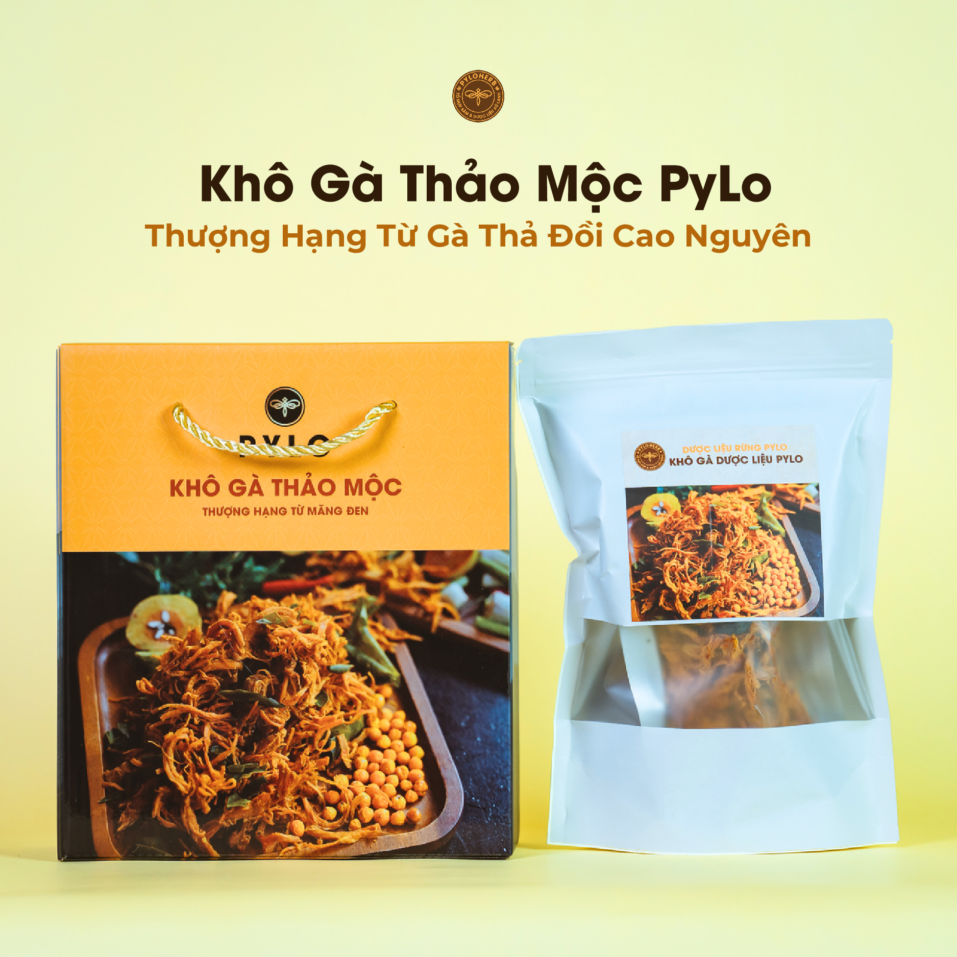 Khô Gà Thảo Mộc PyLo