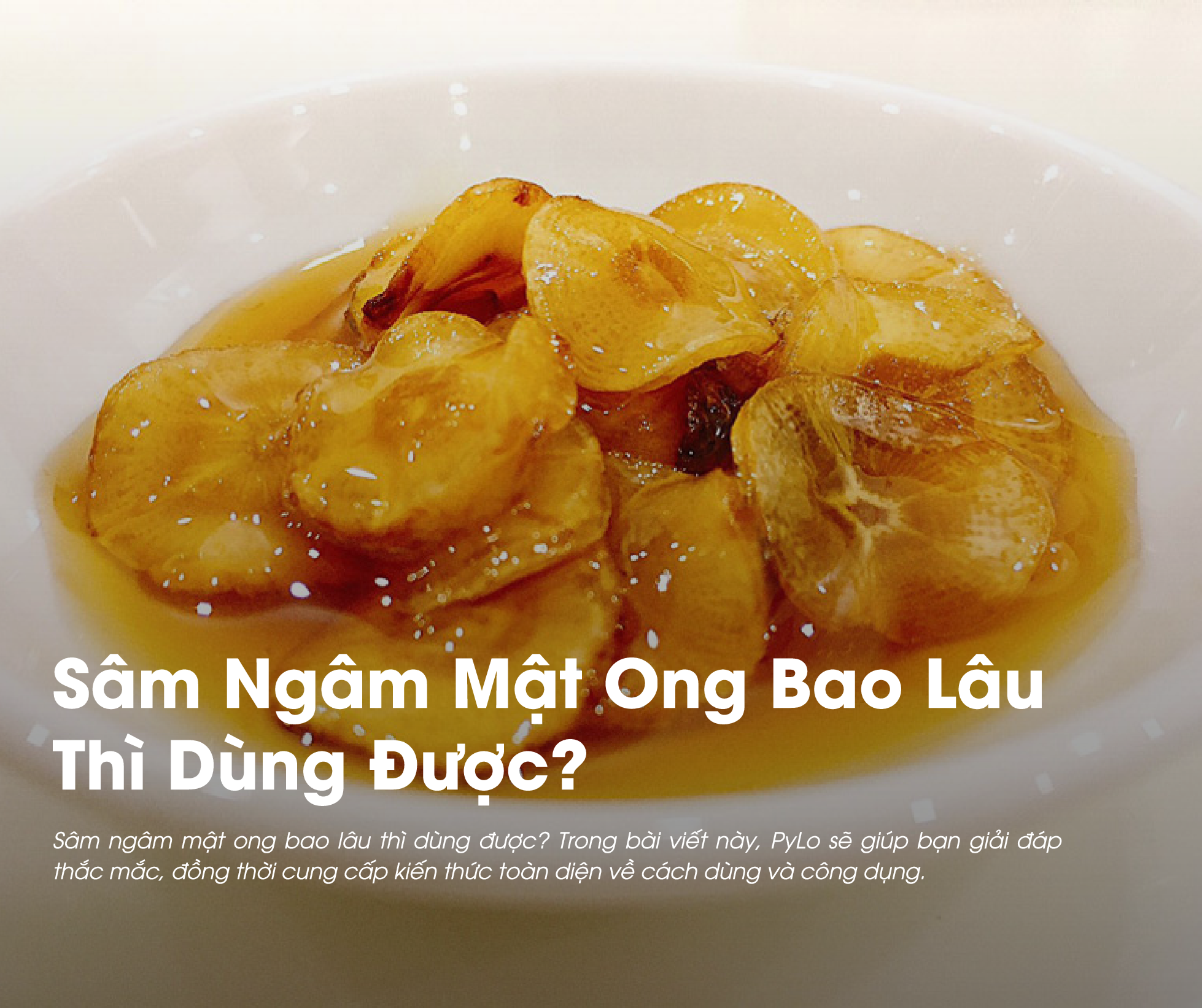 Sâm Ngâm Mật Ong Bao Lâu Thì Dùng Được? 