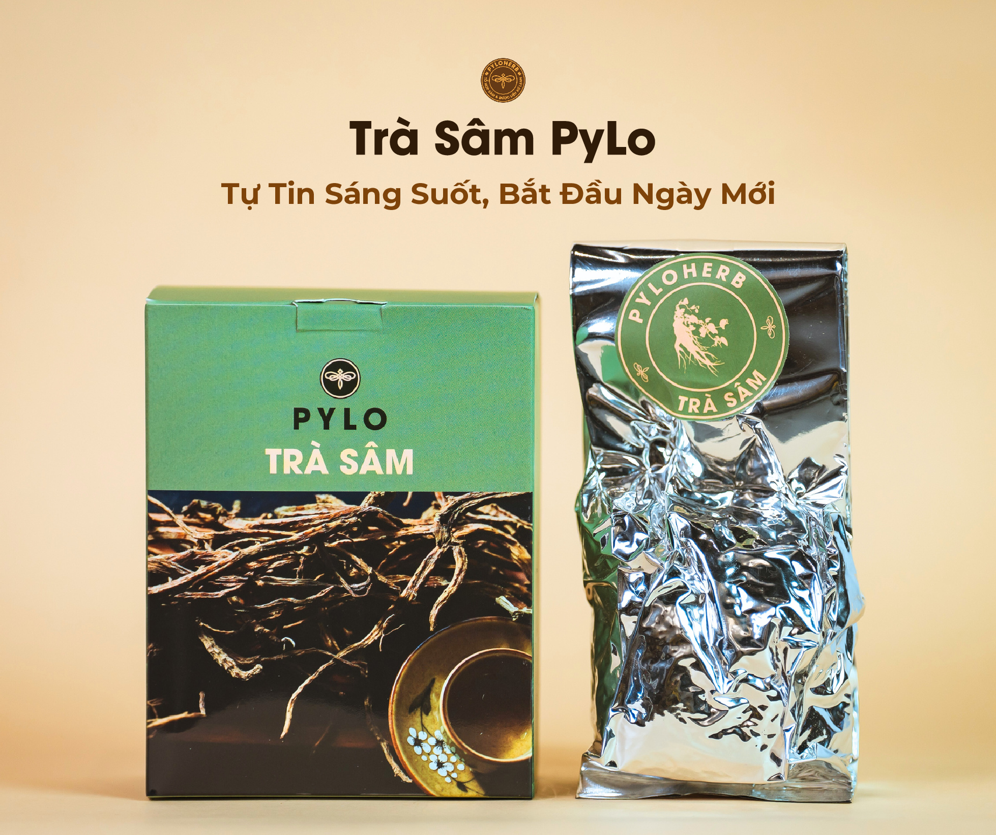Trà Sâm PyLo - Tự Tin Sáng Suốt, Bắt Đầu Ngày Mới 