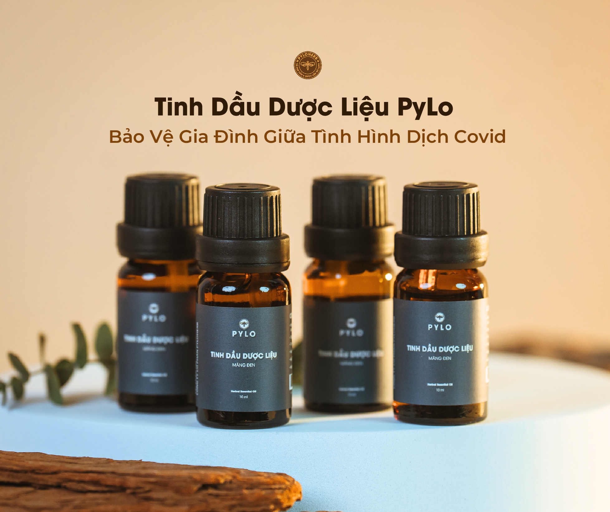 Tinh Dầu Dược Liệu PyLo - Bảo Vệ Gia Đình Giữa Tình Hình Dịch Covid