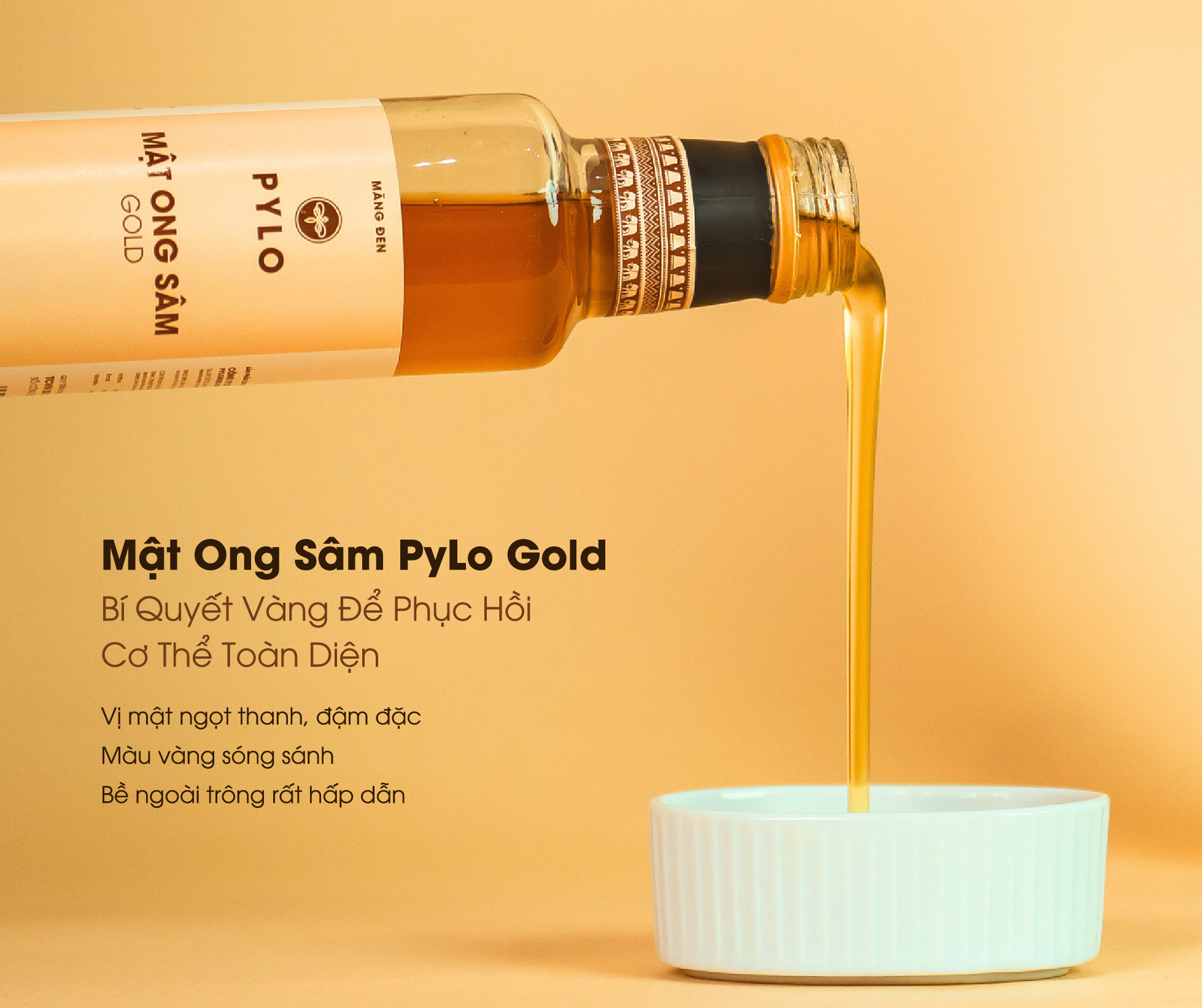 Mật Ong Sâm PyLo Gold - Bí Quyết Vàng Để Phục Hồi Cơ Thể 