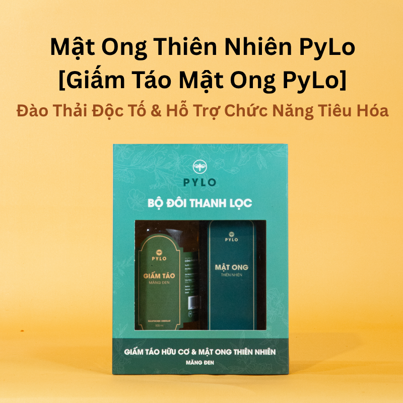 Combo Thanh Lọc [Giấm Táo Mật Ong PyLo]