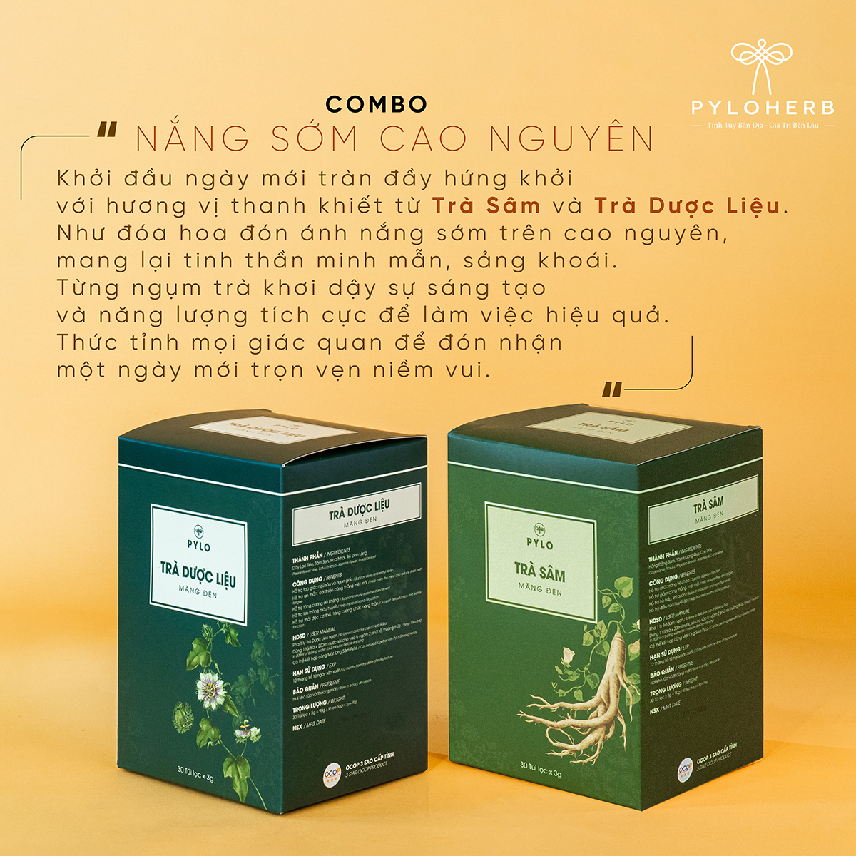 Combo Nắng Sớm Cao Nguyên