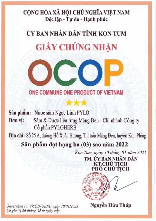 Nước Sâm Ngọc Linh PyLo