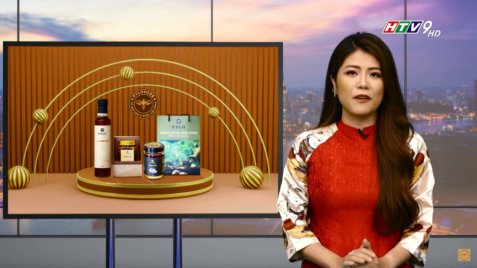 Đại Diện Công Ty Cổ Phần PyLoHerb Chia Sẻ Câu Chuyện Thương Hiệu Trên Sóng Truyền Hình HTV9