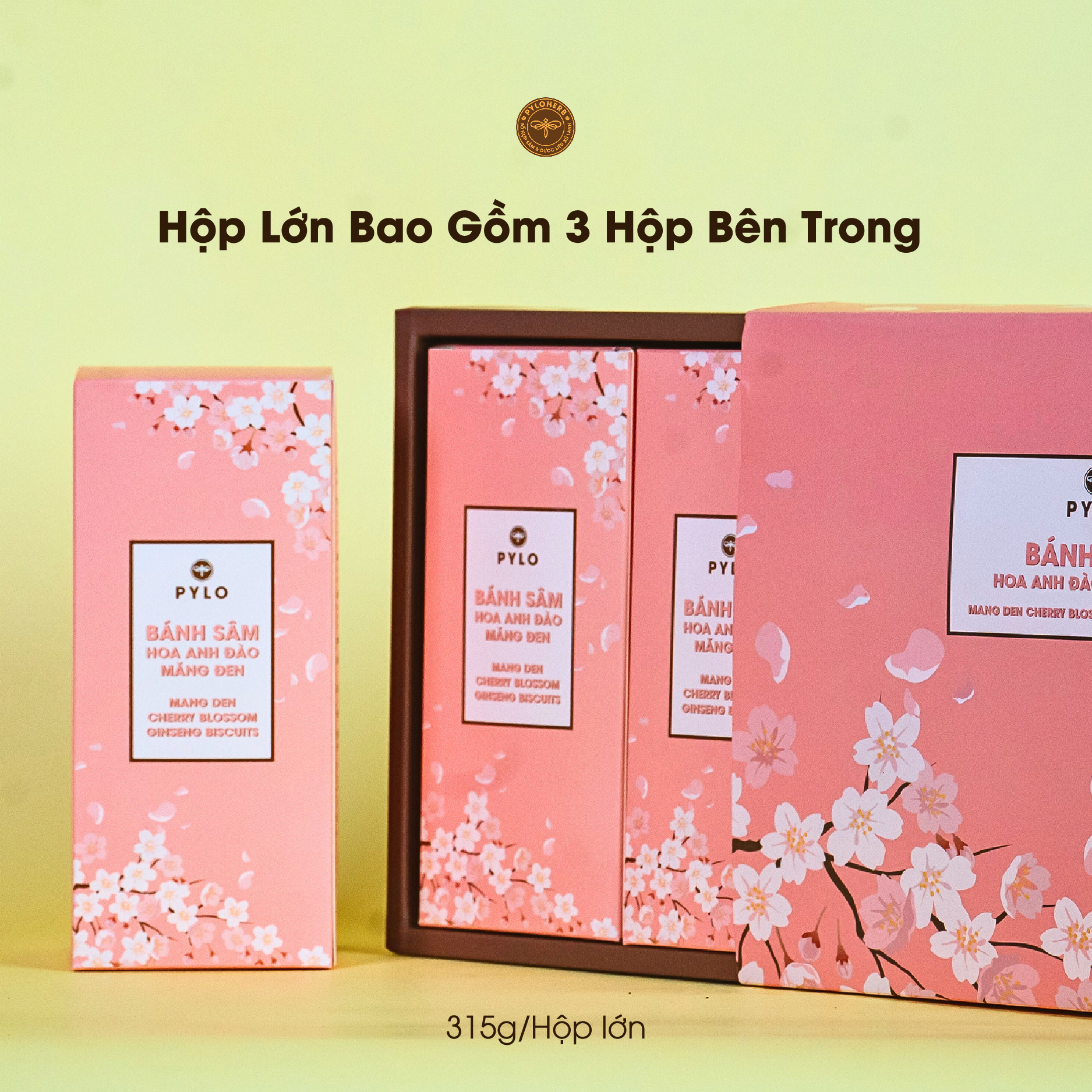 Bánh Sâm Hoa Anh Đào PyLo