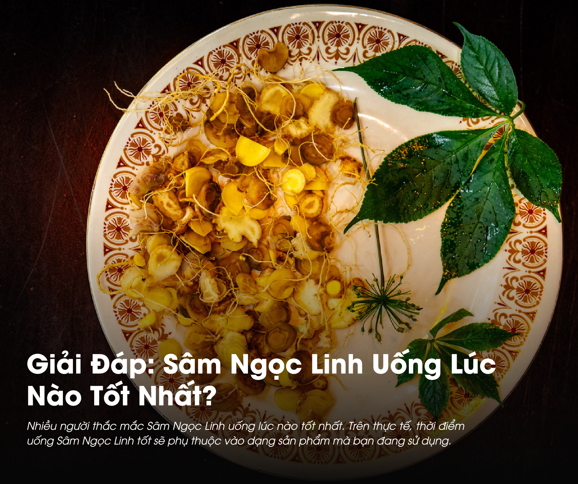 Giải Đáp: Sâm Ngọc Linh Uống Lúc Nào Tốt Nhất?