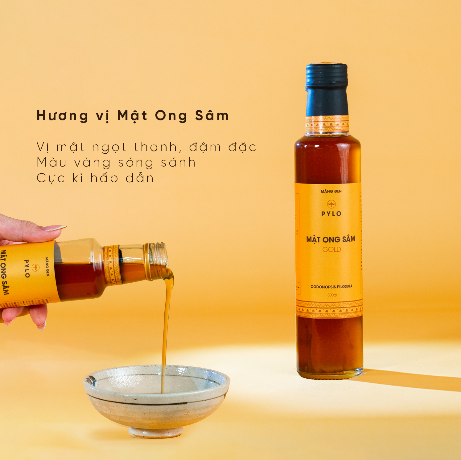 Mật Ong Sâm PyLo Gold - Vàng
