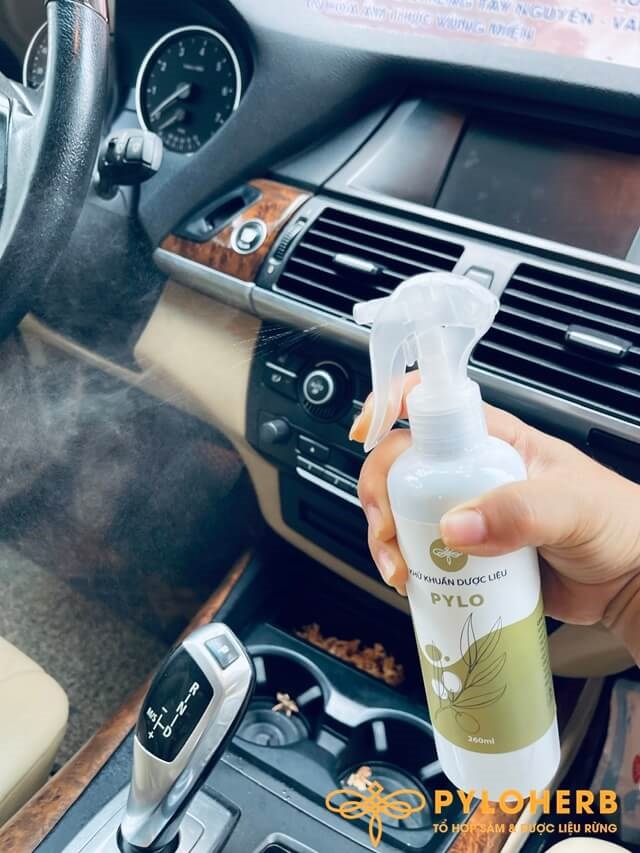 Diệt Khuẩn Không Khí Sạch Thơm Nhờ Chai Xịt Kháng Khuẩn Dược Liệu PyLo