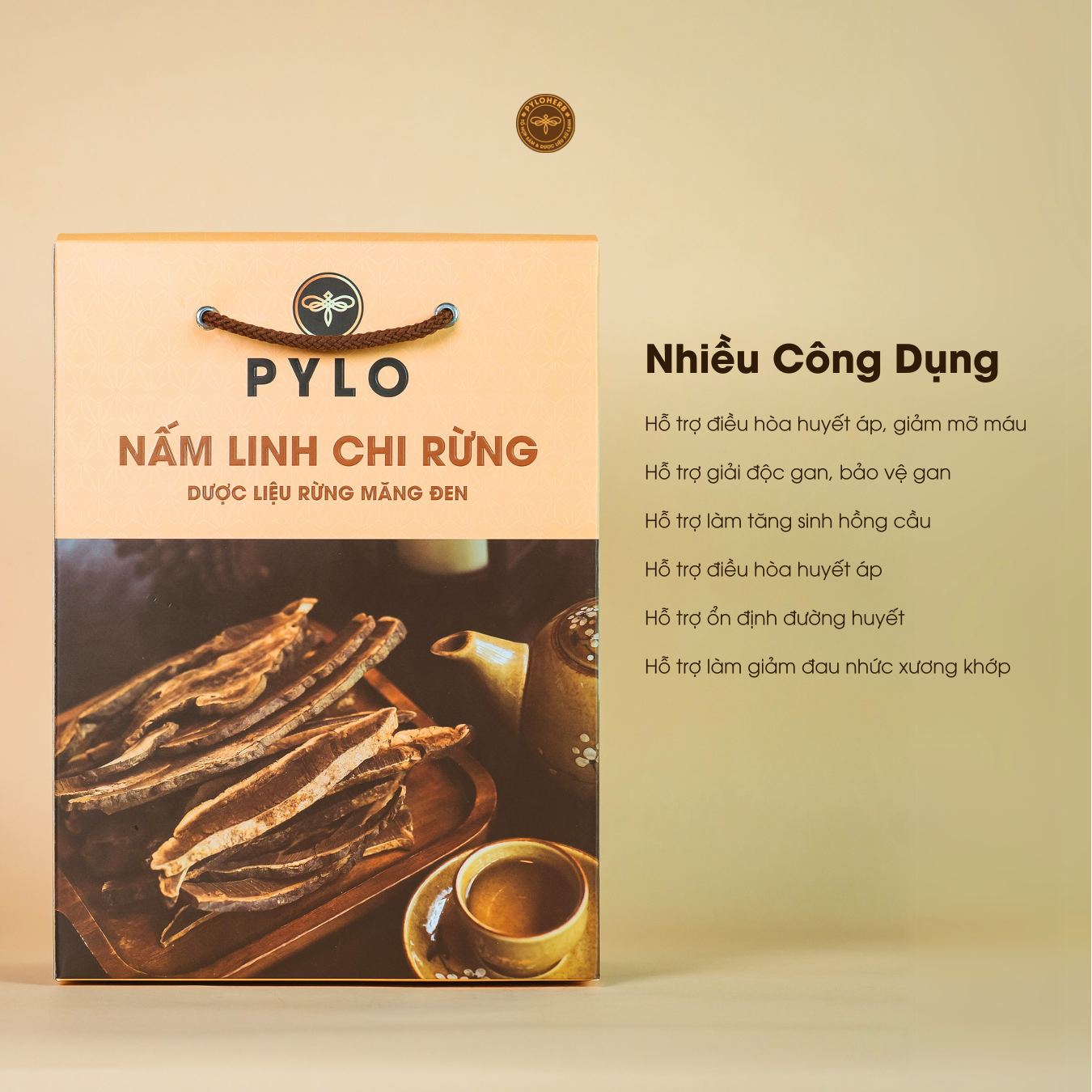 Nấm Linh Chi Tự Nhiên PyLo - Ảnh 3
