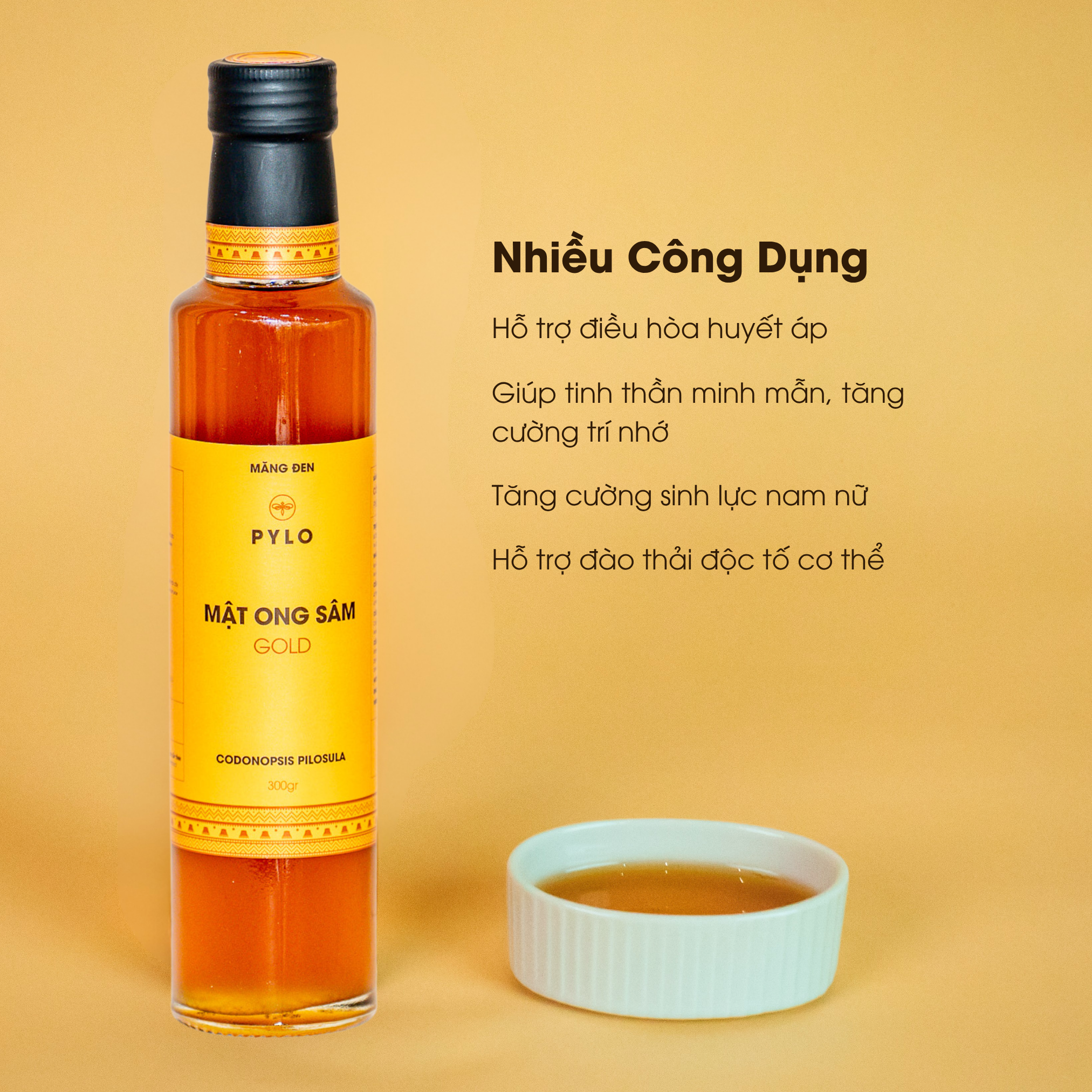 Mật Ong Sâm PyLo Gold - Vàng - Ảnh 2