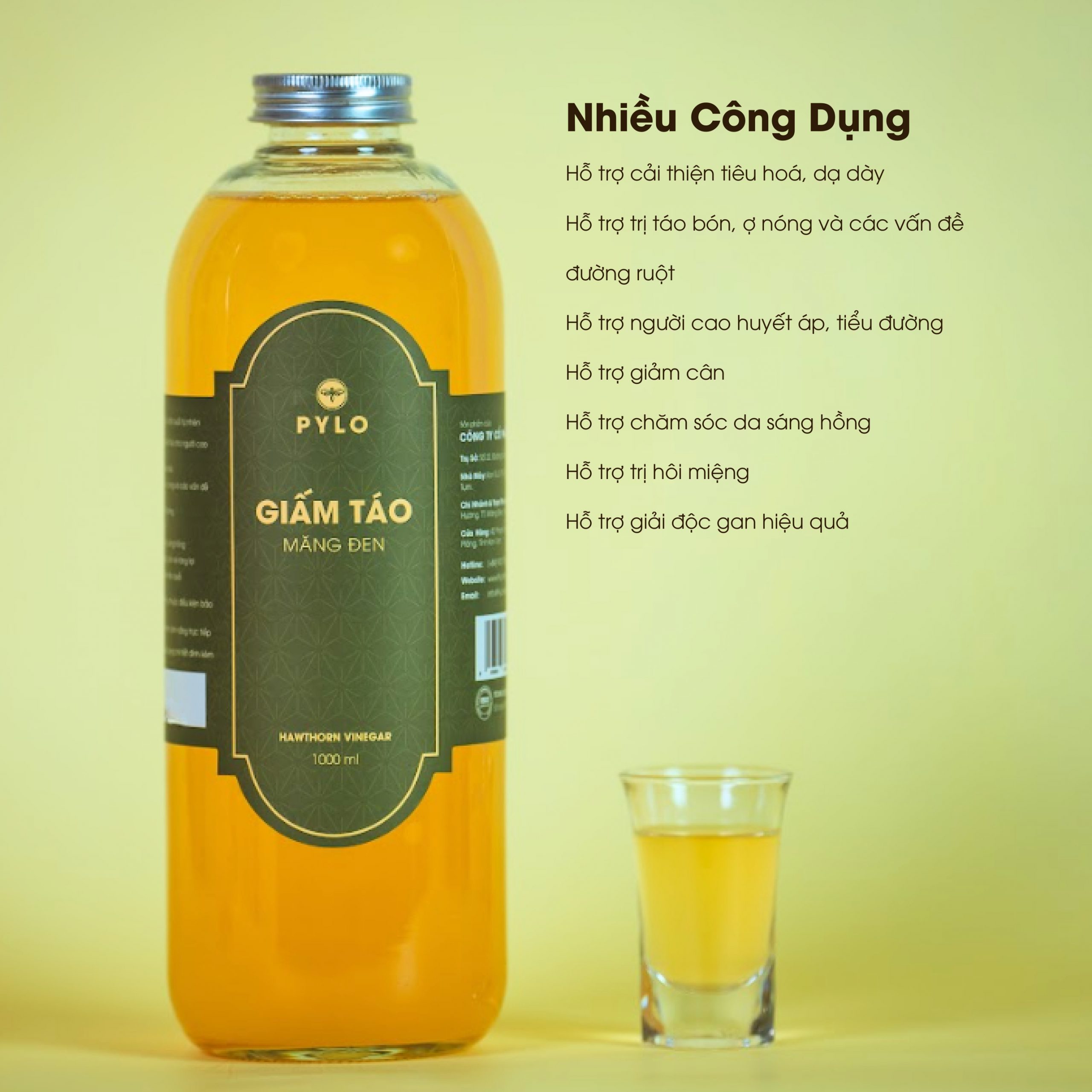 Giấm Táo Hữu Cơ PyLo - Ảnh 7
