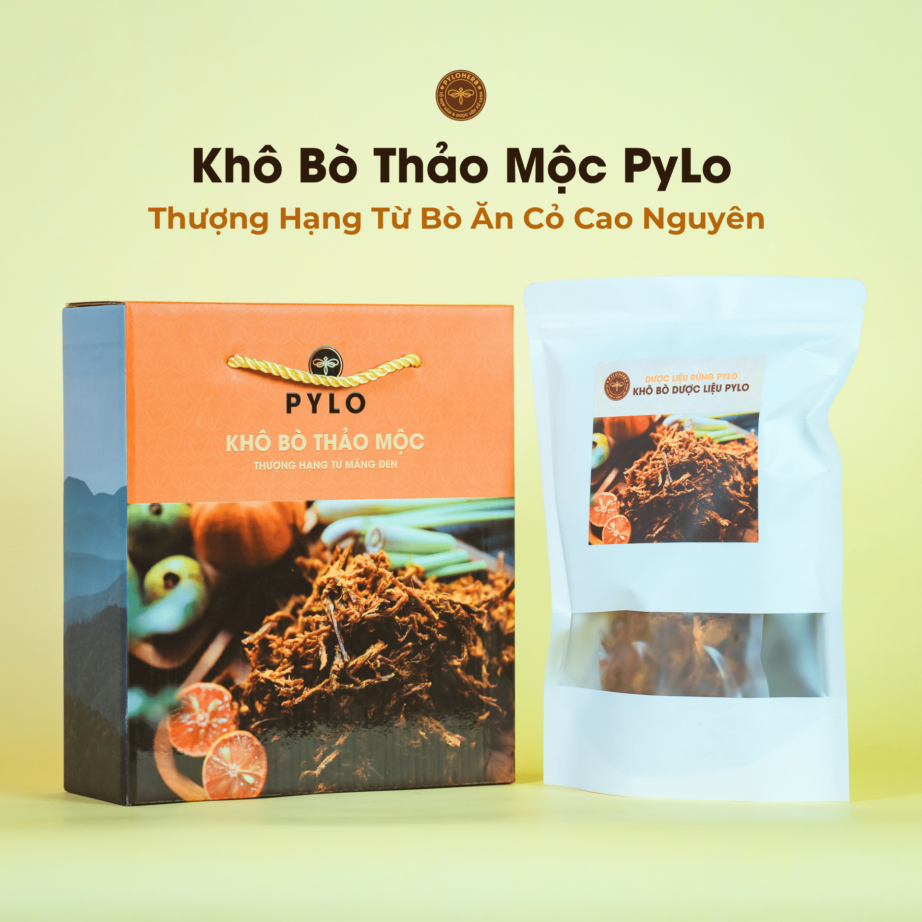 Khô Bò Thảo Mộc PyLo