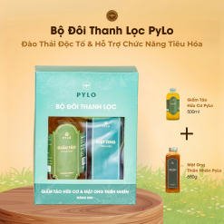Combo thanh lọc giấm táo mật ong PyLo