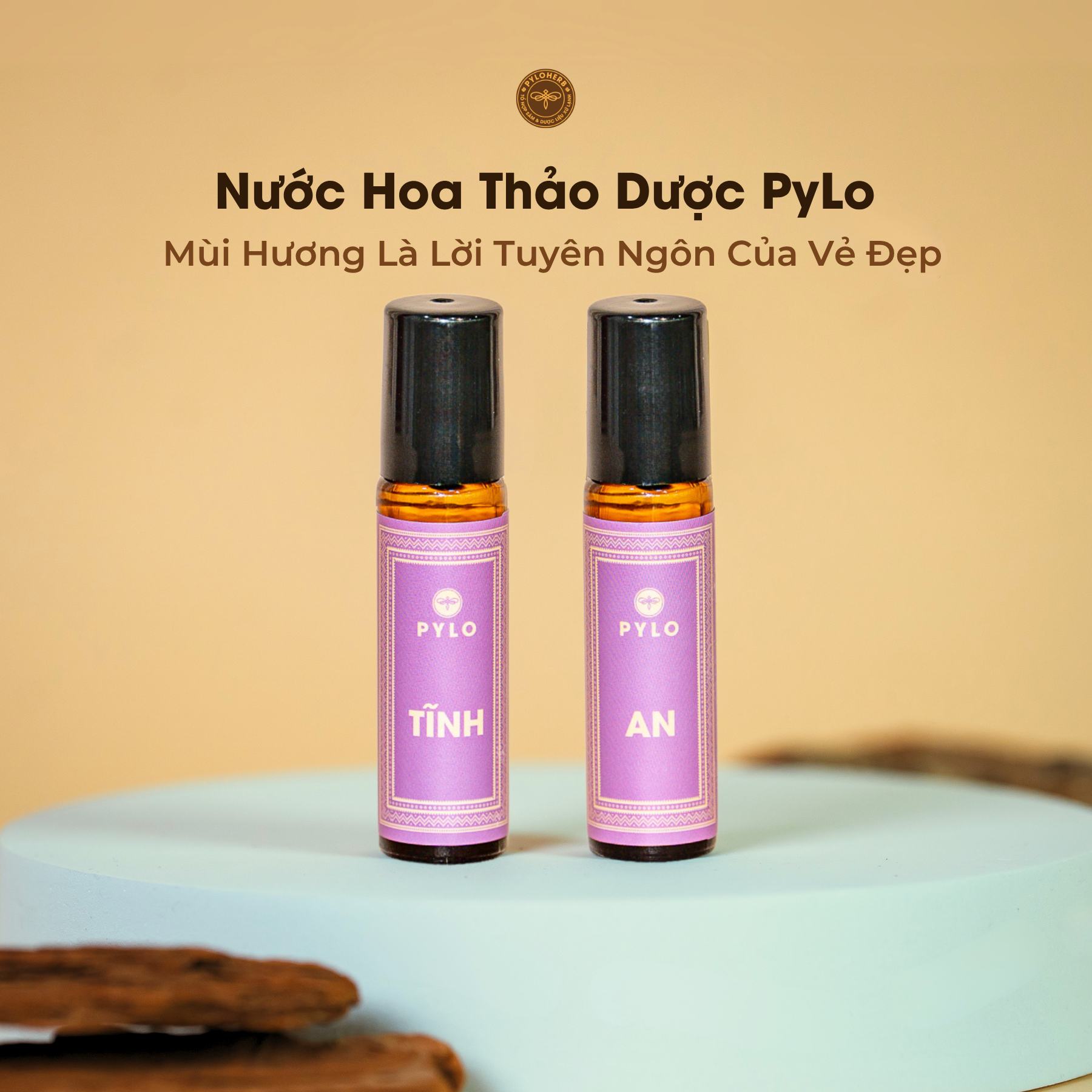 Combo An Nhiên Tĩnh - Dưỡng Môi, Nước Hoa Thảo Dược PyLo - Ảnh 3